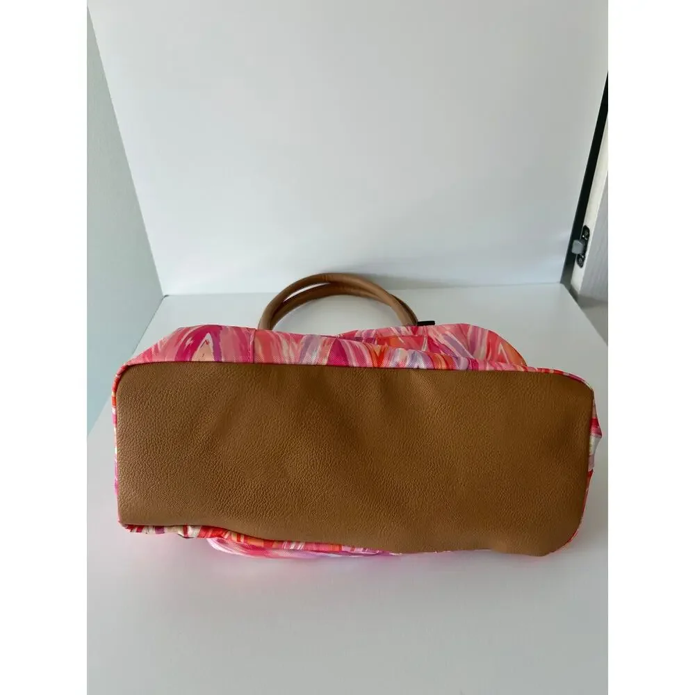Lily Bloom Pink and Orange Handbag